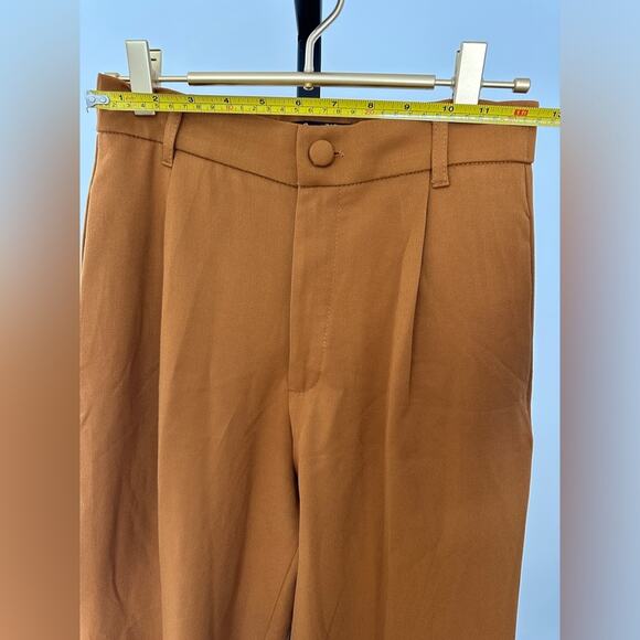 Zara TRF size xs brown caramel trousers! Worn once - Picture 5 of 7